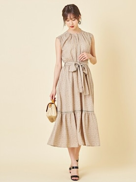 「tocco closet（トッコ　クローゼット）のアイテム（ワンピース/ドレス）」を使った、tocco closet_zozotownさん（レディース・169cm）の夏コーディネート