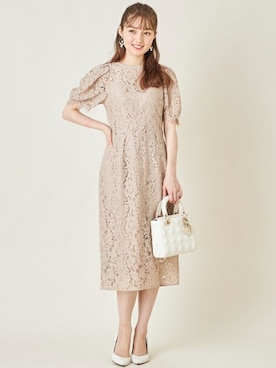 「tocco closet（トッコ　クローゼット）のアイテム（ワンピース/ドレス）」を使った、tocco closet_zozotownさん（レディース・163cm）の夏コーディネート
