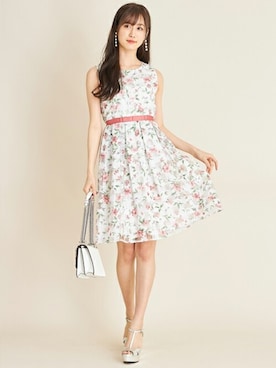 「tocco closet（トッコ　クローゼット）のアイテム（ワンピース/ドレス）」を使った、tocco closet_zozotownさん（レディース・169cm）の夏コーディネート