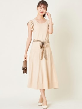 「tocco closet（トッコ　クローゼット）のアイテム（ワンピース/ドレス）」を使った、tocco closet_zozotownさん（レディース・169cm）の夏コーディネート