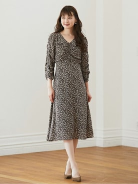 「tocco closet（トッコ　クローゼット）のアイテム（ワンピース/ドレス）」を使った、tocco closet_zozotownさん（レディース・166cm）の夏コーディネート