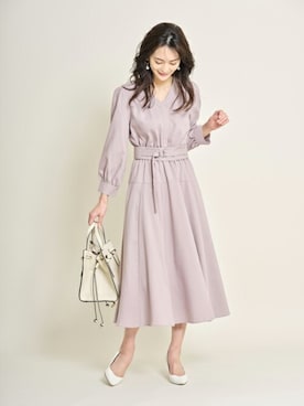 「tocco closet（トッコ　クローゼット）のアイテム（ワンピース/ドレス）」を使った、tocco closet_zozotownさん（レディース・164cm）の冬コーディネート