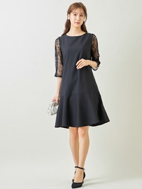 「tocco closet（トッコ　クローゼット）のアイテム（ワンピース/ドレス）」を使った、tocco closet_zozotownさん（レディース・169cm）の春コーディネート