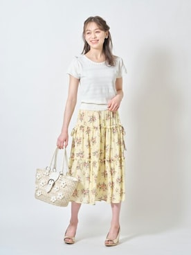 「tocco closet（トッコ　クローゼット）のアイテム」を使った、tocco closet_zozotownさん（レディース・164cm）の春コーディネート