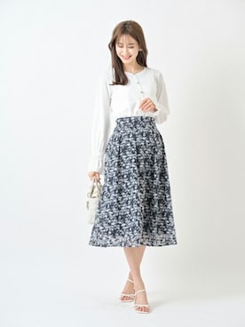 「tocco closet（トッコ　クローゼット）のアイテム」を使った、tocco closet_zozotownさん（レディース・169cm）の春コーディネート