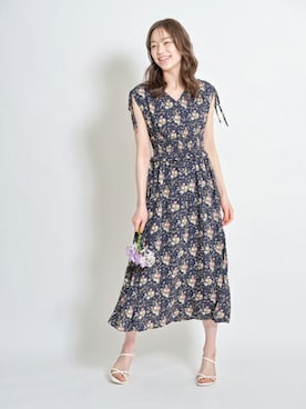 「tocco closet（トッコ　クローゼット）のアイテム（ワンピース/ドレス）」を使った、tocco closet_zozotownさん（レディース・164cm）の春コーディネート