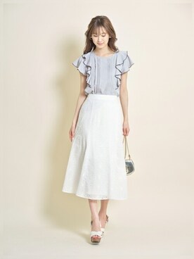 「tocco closet（トッコ　クローゼット）のアイテム」を使った、tocco closet_zozotownさん（レディース・169cm）の春コーディネート