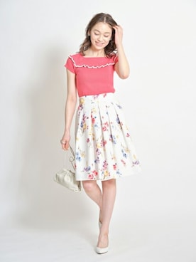 「tocco closet（トッコ　クローゼット）のアイテム」を使った、tocco closet_zozotownさん（レディース・164cm）の夏コーディネート