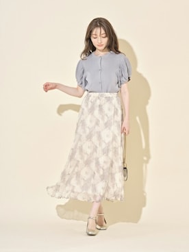 「tocco closet（トッコ　クローゼット）のアイテム」を使った、tocco closet_zozotownさん（レディース・163cm）の夏コーディネート