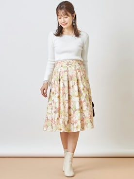 「tocco closet（トッコ　クローゼット）のアイテム」を使った、tocco closet_zozotownさん（レディース・166cm）の秋コーディネート