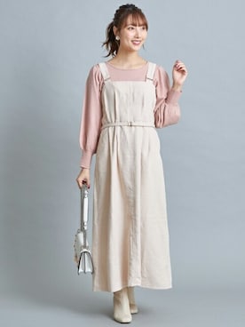 「tocco closet（トッコ　クローゼット）のアイテム（ワンピース/ドレス）」を使った、tocco closet_zozotownさん（レディース・161cm）の秋コーディネート
