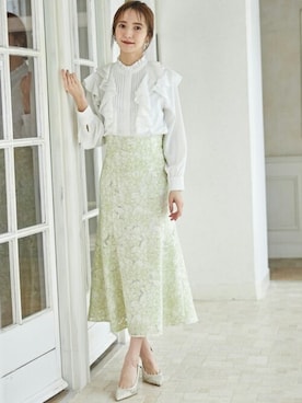 「tocco closet（トッコ　クローゼット）のアイテム」を使った、tocco closet_zozotownさん（レディース・162cm）の冬コーディネート