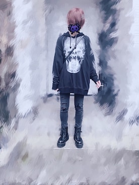 「CIVARIZE（シヴァーライズ）のアイテム（トップス）」を使った、R I S A 。さん（レディース・162cm）の秋コーディネート