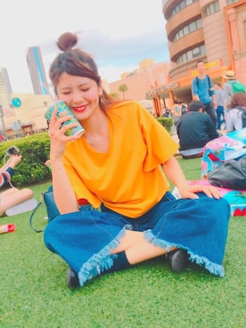 「oneway glamorous（ワンウェイグラマラス）のアイテム」を使った、renaさん（レディース・165cm）の秋コーディネート