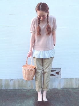 マリン☽･:*さん（レディース・158cm）の夏コーディネート