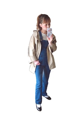 マリン☽･:*さん（レディース・158cm）の春コーディネート