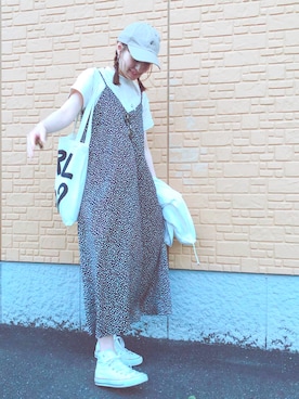 「De bon coer（デ・ボン・クール）のアイテム」を使った、マリン☽･:*さん（レディース・158cm）の春コーディネート