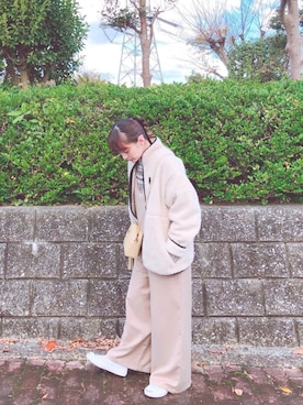 「RAZIEL（ラジエル）のアイテム」を使った、マリン☽･:*さん（レディース・158cm）の冬コーディネート