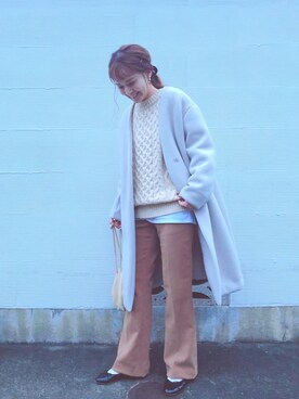 マリン☽･:*さん（レディース・158cm）の冬コーディネート