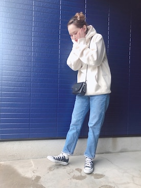 「EMIRU（エミル）のアイテム」を使った、マリン☽･:*さん（レディース・158cm）の春コーディネート