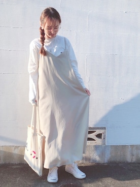 マリン☽･:*さん（レディース・158cm）の春コーディネート