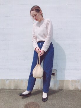 「vanitybeauty（バニティービューティー）のアイテム」を使った、マリン☽･:*さん（レディース・158cm）の秋コーディネート