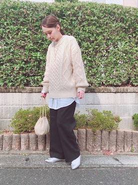 マリン☽･:*さん（レディース・158cm）の冬コーディネート