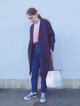 「Sono（ソーノ）のアイテム」を使った、マリン☽･:*さん（レディース・158cm）の冬コーディネート