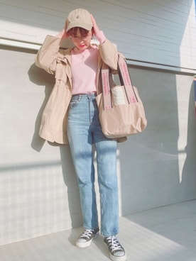 マリン☽･:*さん（レディース・158cm）の春コーディネート