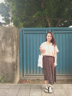 「Discoat」｜ Tsuiさん（レディース・154cm）の春コーディネート