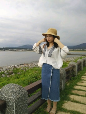 Tsuiさん(レディース・154cm)の夏コーディネート