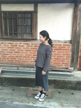 Tsuiさん(レディース・154cm)の冬コーディネート