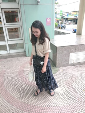 Tsuiさん(レディース・153cm)の夏コーディネート