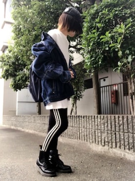 「WESCO（ウエスコ）のアイテム」を使った、youkiさん（レディース・158cm）の秋コーディネート
