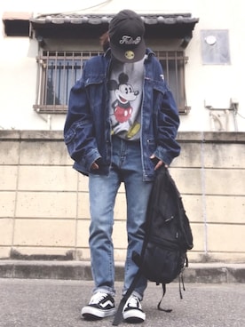 「WESCO（ウエスコ）のアイテム」を使った、youkiさん（レディース・158cm）の冬コーディネート