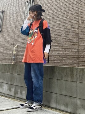 「Add+（アッド）のアイテム」を使った、youkiさん（レディース・161cm）の秋コーディネート