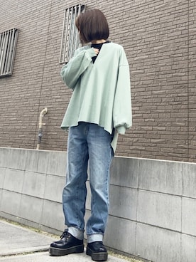 「アイテム（ドレスシューズ）」を使った、youkiさん（レディース・161cm）の秋コーディネート