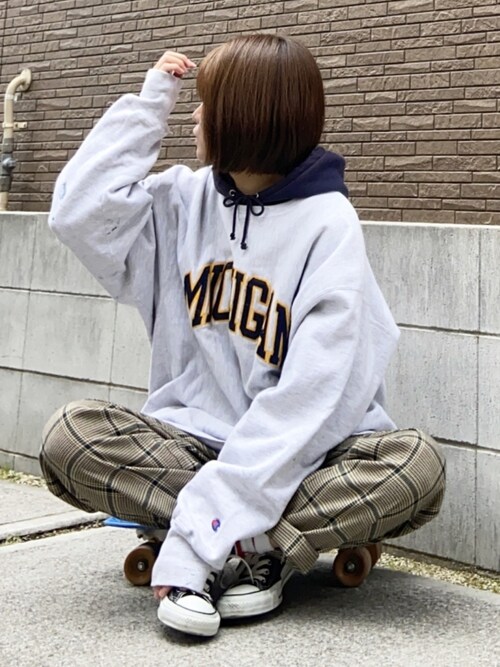 Nike ナイキ のソックス 靴下を使ったレディース人気ファッションコーディネート Sciaky