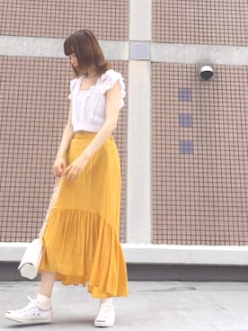 Rieさん（レディース・162cm）の夏コーディネート