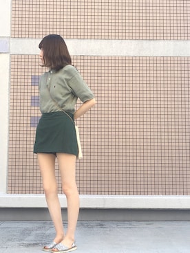 「インスタグラム」｜「アイテム（その他）」を使った、Rieさん（レディース・162cm）の夏コーディネート