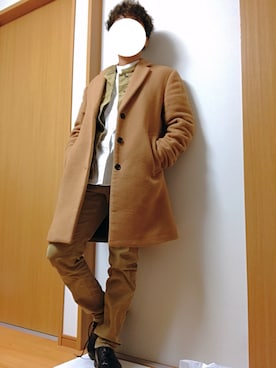 ストレッチコーデュロイスキニーパンツを使ったメンズ人気ファッションコーディネート Wear