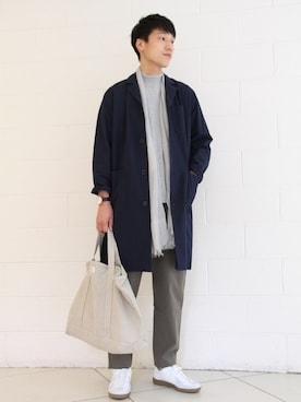 「ジャーマントレーナー」｜adachiさん（メンズ・180cm）の春コーディネート