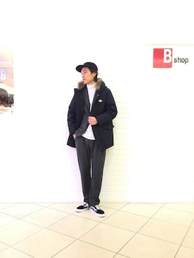 「アイテム（その他アウター）」を使った、adachiさん（メンズ・180cm）の秋コーディネート