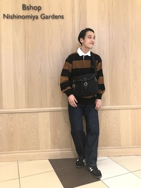 「Scye（サイ）のアイテム（パンツ）」を使った、adachiさん（メンズ・180cm）の夏コーディネート