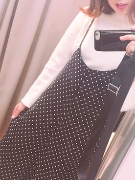 「UNIQLOU」｜「アイテム（オールインワン・サロペット）」を使った、okaさん（レディース・158cm）の秋コーディネート