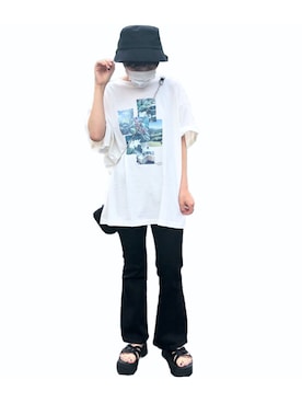 okaさん（レディース・158cm）の春コーディネート