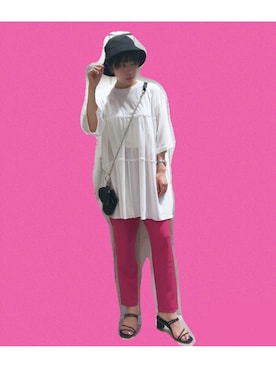 okaさん（レディース・158cm）の夏コーディネート