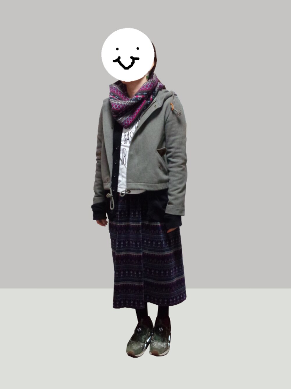 chyokkaiさんの「×××使用禁止×××【WOMEN】ウール6×2リブソックス（靴下屋）」を使ったコーディネートの1枚目の写真