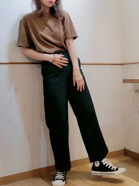 Tomoさん（レディース・158cm）の秋コーディネート