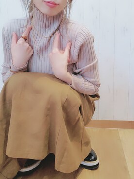 Tomoさん（レディース・158cm）の秋コーディネート